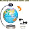 Magnetic Levitation Floating Globe NHSUNRAY 8'' Levitation Rotating Ball LED Illuminated World Map Earth for Desktop Office Home Decor (Navy Blue) view 4