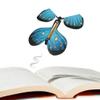 LRGKMCWTOB Toy Magic Flying Butterfly Wind Up Butterfly Rubber Band Wedding Birthday Gift Party Classic Novelty Gag Toy Gift Colorful Bookmark Playing Christmas New Year (2 Random Colors) view 3