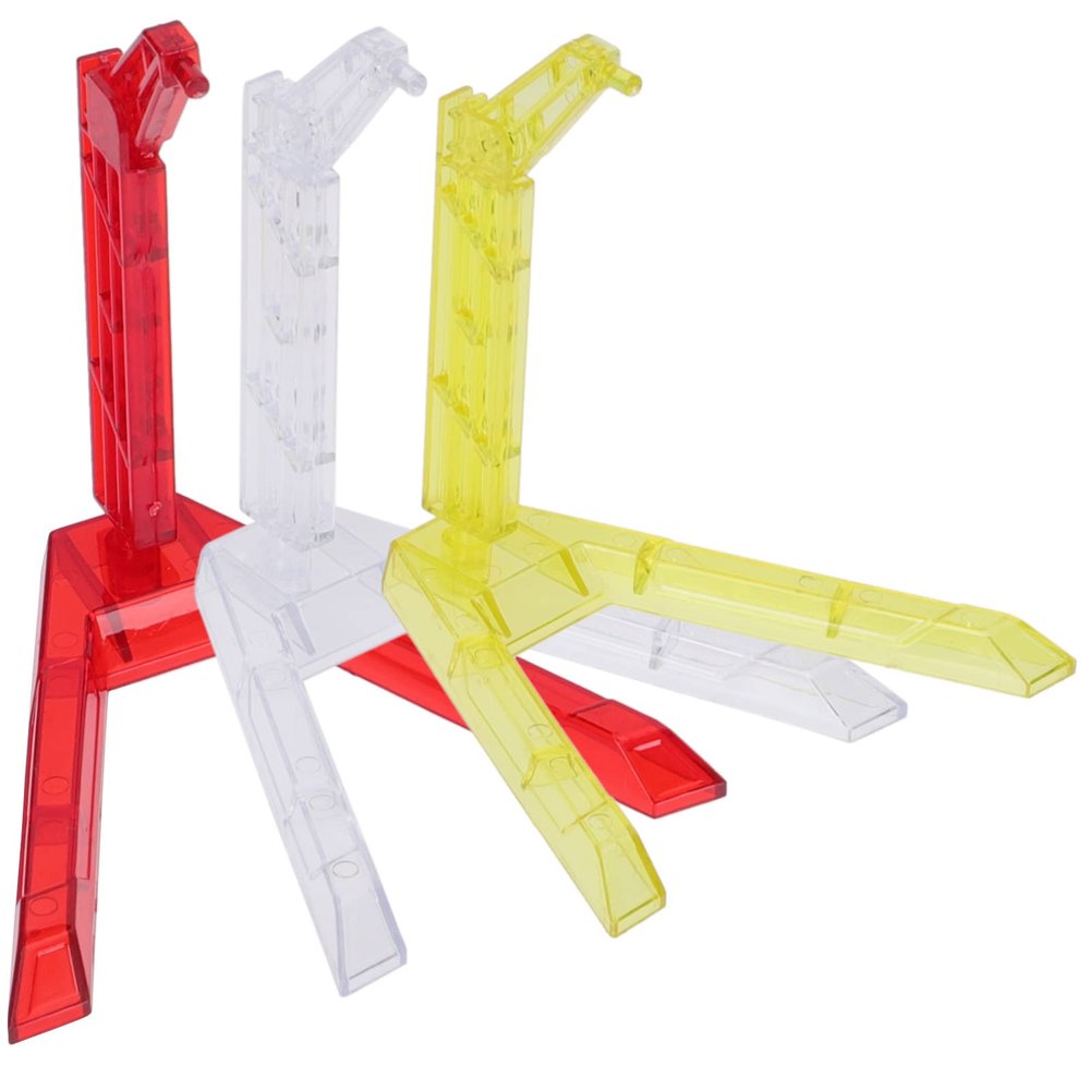 Zerodeko 3pcs Action Figure Display Stand Sturdy Model Rack for Collectibles Easy to Assemble for Home and Store Use Lightweight and Portable