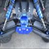 Aluminum 7075-T6 Rear Bumper For Traxxas 1/8 4WD Sledge Monster Truck 95076-4 Upgrades - Red view 3