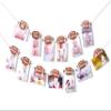 Football 1st Birthday Monthly Photo Banner - Football Theme First Year Photo Banner For Newborn To 12 Months, Monthly Milestone Photograph Bunting Garland, Football First Birthday Party Decoration view 1