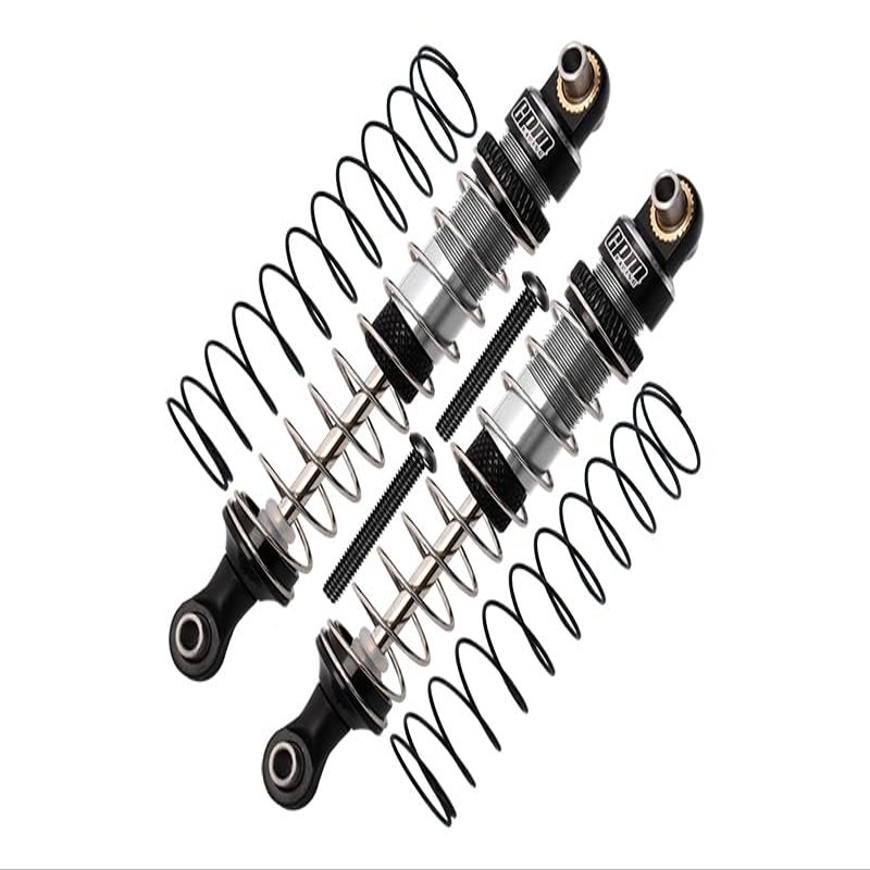 Axial 1/18 UTB18 Capra 4WD Unlimited Trail Buggy AXI01002 Upgrade Parts Aluminum 6061-T6 Front Or Rear Damper 80mm - Silver