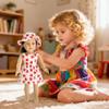 HOAKWA American Doll Clothes and Accessories for 18 Inch Doll, 18" Clothes Dress, Total 19 Pcs Including 8 Sets of Clothing Outfits with Shoes, Underwear, Headband, and Cap (Not Include The Doll) view 4