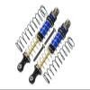 GPM Upgrades Aluminum 6061-T6 Front/Rear Damper 80MM for 1/18 UTB18 Capra 4WD Unlimited Trail Buggy (AXI01002) Rc Cars (Blue) view 1