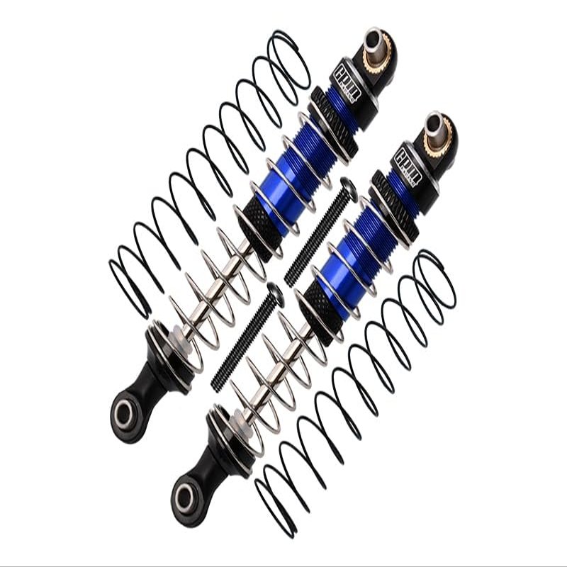 Axial 1/18 UTB18 Capra 4WD Unlimited Trail Buggy AXI01002 Upgrade Parts Aluminum 6061-T6 Front Or Rear Damper 80mm - Blue