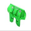 Aluminum 7075-T6 Rear Bumper For Traxxas 1/8 4WD Sledge Monster Truck 95076-4 Upgrades - Green view 1
