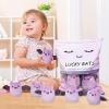 REFAHB Lucky Bat Plush Toy, Removable Stuffed Animal Plush Dolls, Soft Cute Plush Pillow Home Decoration Gift for Kids Girls' Birthday Christmas Halloween (5pcs a Bag, Purple) view 4