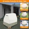 Dalema Kids Water Table Cover,Outdoor Heavy 600D Waterproof Anti-UV Dustproof Kids Water Play Table Cover,Compatible with Step2 Rain Showers Splash Pond Toddler Water Table,Beige,Cover Only view 4