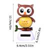 Solar Dancing Owl - Shaking Doll Dancing Toys, Car Dashboard Doll Ornament, Dancing Owl Figurine Toy for Car Interior Home Desk Decorations view 2