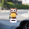 Solar Dancing Owl - Shaking Doll Dancing Toys, Car Dashboard Doll Ornament, Dancing Owl Figurine Toy for Car Interior Home Desk Decorations view 4
