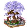 Vziimo Cherry Blossom Bonsai Tree Building Set, Flowers Tree House Model Sets for Adults, 2200Pcs Micro Bricks Collectible Creative Gifts for Adults Girls Boys 14+ view 1
