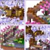 Vziimo Cherry Blossom Bonsai Tree Building Set, Flowers Tree House Model Sets for Adults, 2200Pcs Micro Bricks Collectible Creative Gifts for Adults Girls Boys 14+ view 2
