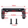 QUPA AM STORE Aluminum Alloy RC Shift Servo Mount for 1/6 Axial SCX6 AXI05000 RC Crawler Car view 4