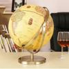 HRTC World Globe Elegant Retro World Globe Hd Chinese and English Led Desk Lamp Living Room Office Decoration Creative Globe Clear Text Marking view 3