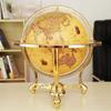 HRTC World Globe Elegant Retro World Globe Hd Chinese and English Led Desk Lamp Living Room Office Decoration Creative Globe Clear Text Marking view 4