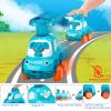 Wdebay 4 PCS Inertia Animal Car for 1 Year Old Boy and Girl|Toddler Toys Age 1-2|1 Year Old Boy Gifts for 1st Birthday|Baby Toys 12-18 Months view 3