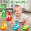 Wdebay 4 PCS Inertia Animal Car for 1 Year Old Boy and Girl|Toddler Toys Age 1-2|1 Year Old Boy Gifts for 1st Birthday|Baby Toys 12-18 Months view 4