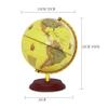 HRTC World Globe Creative World Globe Small Desk Lamp Lighting Globe Tabletop World Globe Kids and Adult Desk Lamp with Stand Globe Clear Text Marking view 2