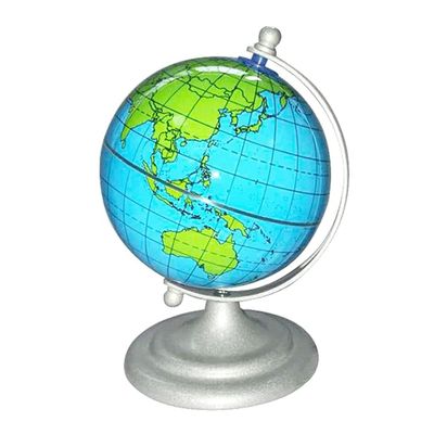 HRTC World Globe Creative World Globe with Metal Base Graffiti Reusable Globe World Globe Teacher Children's Globe Office Decoration Clear Text Marking