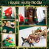 Bibilock 2233PCS Mushroom House Building Blocks,Creative Ideals Treehouse Building Blocks, Best Present for 6+ Boys, Girls or Adults view 2