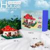 Bibilock 2233PCS Mushroom House Building Blocks,Creative Ideals Treehouse Building Blocks, Best Present for 6+ Boys, Girls or Adults view 4