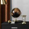 HRTC World Globe The Latest World Globe Black Ocean Globe Children's Educational Interactive Astronomy and Geography Map Globe Clear Text Marking view 3