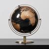 HRTC World Globe The Latest World Globe Black Ocean Globe Children's Educational Interactive Astronomy and Geography Map Globe Clear Text Marking view 4