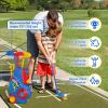 Liberry Toddler Golf Set with Putting Mat for 2 3 4 Years Old Boys Girls, Upgraded Kids Golf Cart with Unique Shoulder Strap Design, Indoor and Outdoor Golf Toys Gifts view 4