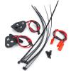 MOHERO RC Car LED Light Kit - Front & Rear Light Kits - Headlight Taillights Set for 1/8 Typhon 6S 4WD BLX Buggy TLR Tuned Upgrade Parts view 1