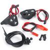 MOHERO RC Car LED Light Kit - Front & Rear Light Kits - Headlight Taillights Set for 1/8 Typhon 6S 4WD BLX Buggy TLR Tuned Upgrade Parts view 3