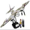 COBI Historical Collection WWII De Havilland DH.98 Mosquito Plane, Wood view 1