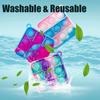 200Pcs Random Color Mini Pop Keychain Fidget Toy Push Bubble Pop Silicone Squeeze Sensory Toys Make Fun for Kids Anxiety Stress Reliever for Adults view 4