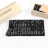 Hungdao 24 Pack Mini Dominos Set for Adults Bulk Double 6 Dominoes 28 Tiles Wooden Miniature Board Games Party Favor Travel Family Games with Wood Case Operation Christmas Item Gifts view 4