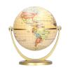 Mini World Map Globe, Desktop Rotating Earth Geography Globe Teaching Tool Modern Decoration (196g) English Edition 13cm X 10cm view 1