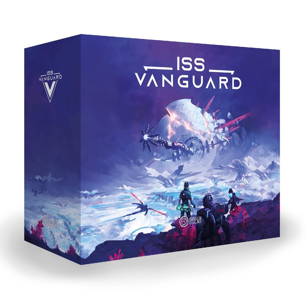 Awaken Realms ISS Vanguard Board Game - Explore Space in a Cooperative Sci-Fi Strategy Game, Thrilling Adventure for Kids & Adults, Ages 14+,1-4 Players, 90-120 Minute Playtime