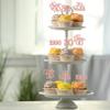 Gyufise 30Pcs 30th Birthday Cupcake Toppers Glitter Hello 30 Cupcake Topper Cheers to 30 1996 Thirty Cupcake Picks for Happy 30th Birthday Anniversary Party Cake Decorations Rose Gold view 4
