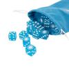 Beer Die Guys Glow in The Dark Dice, 16mm Square Cornered, 10-Pack view 3