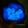 Beer Die Guys Glow in The Dark Dice, 16mm Square Cornered, 10-Pack view 4