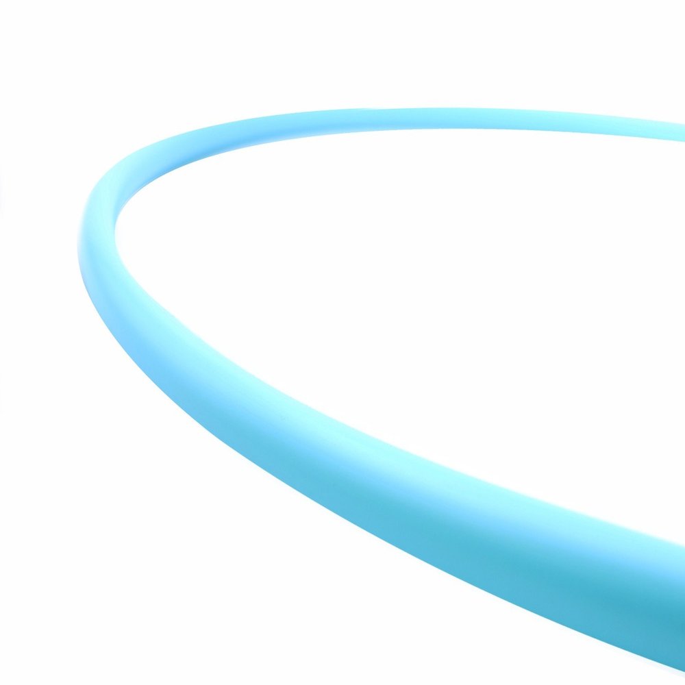 5/8" Adult Polypro Hula Hoop | Performance and Dance Hoop (Cloudless Sky, 28 Inch Diameter)