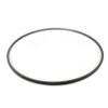 5/8" Adult Polypro Hula Hoop | Performance and Dance Hoop (Black Glitter, 32 Inch Diameter) view 1