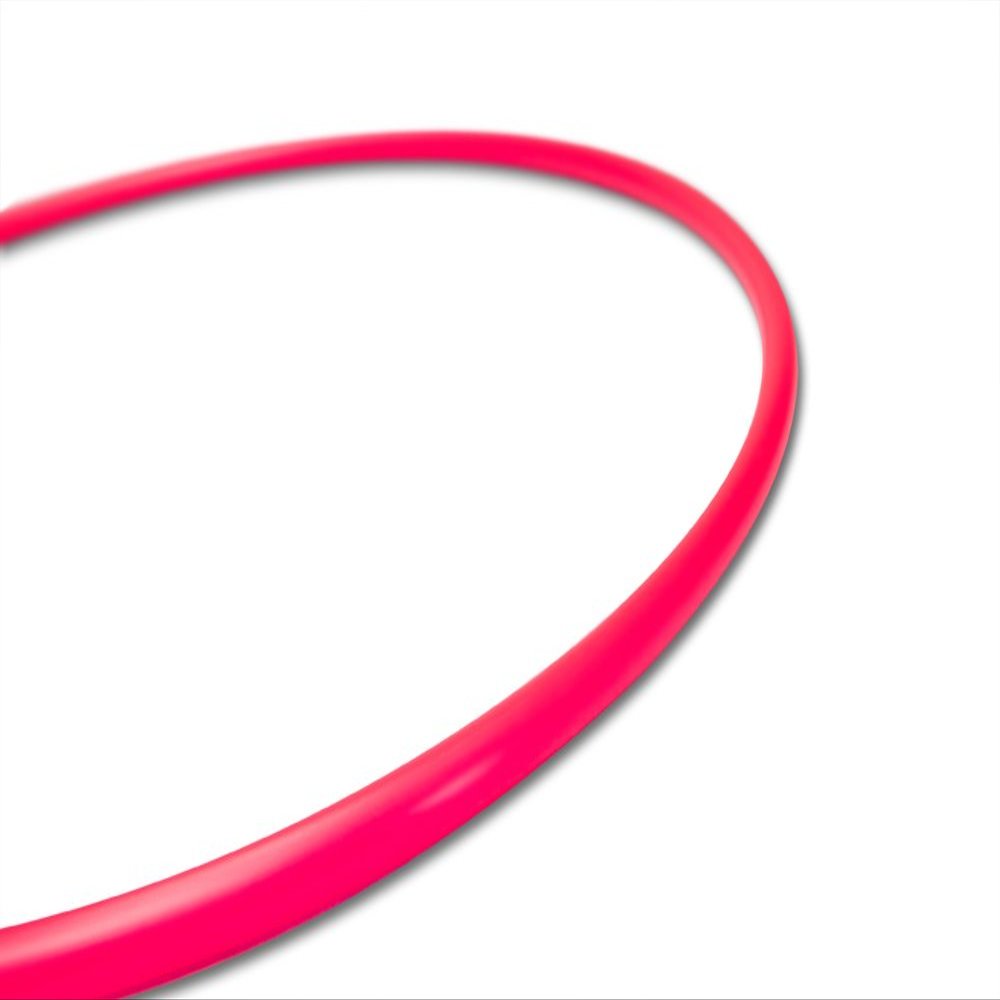 5/8" Adult Polypro Hula Hoop | Performance and Dance Hoop (UV Pink, 32 Inch Diameter)