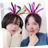 Abaodam Funny Spring Balls Headband for Girls - Colorful Lightweight Hair Hoops Party Prop for Cosplay Festival and Photo Accessories view 3