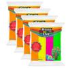 BAZIC Products Modeling Clay Neon Color 1 LB, Modeling Dough Non Toxic Gift for Artist Kids, Bulk for Classroom, 4-Pack view 1