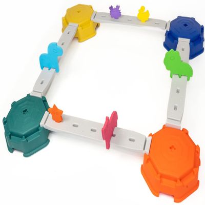 bintiva Obstacle Balance Course for Kids - Coordination Path for Children of All Ages