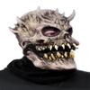 Zagone King of the Devils Skeleton Latex Mask  Scary Skull Face with Moving Jaw, Realistic Halloween Mask for Adults view 3