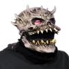 Zagone King of the Devils Skeleton Latex Mask  Scary Skull Face with Moving Jaw, Realistic Halloween Mask for Adults view 4