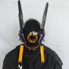 MAKSJIU Cosplay Role-playing Mask, Personalized LED Light-emitting Punk Mask, Cool Street Photography Cos Props view 2