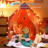 Ergocar Kids Play Tent, Indoor Outdoor Castle Fairy Tents, Fairy Children Playhouse with Windows, Comfortable and Breathable Princess Castle, Boys & Girls Birthday Gift view 2