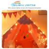 Ergocar Kids Play Tent, Indoor Outdoor Castle Fairy Tents, Fairy Children Playhouse with Windows, Comfortable and Breathable Princess Castle, Boys & Girls Birthday Gift view 4