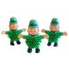 12Pcs St Patrick's Day Mini Leprechaun Toys,Squeeze Porcupine Toys Stress Relief Fidget Toy for Kids Boys St Patrick's Day Party Favor,Home Decor(Child) view 2